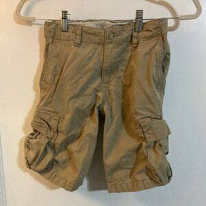 Gap Factory Khaki Cargo Shorts for Boys, size 10